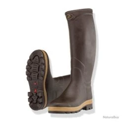 Bottes Le Chameau Saint-Hubert Héritage Doublées Cuir 44 44