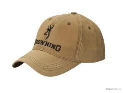 CASQUETTE LITTLE WAX KAKI BROWNING