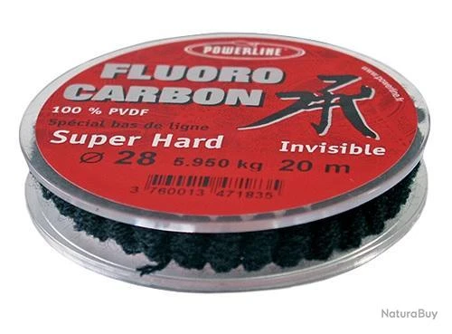 FIL FLUORO CARBON HARD 50M 0.35mm / 8.42kg 3 FIL FLUORO CARBON HARD 50M 0.35mm / 8.42kg