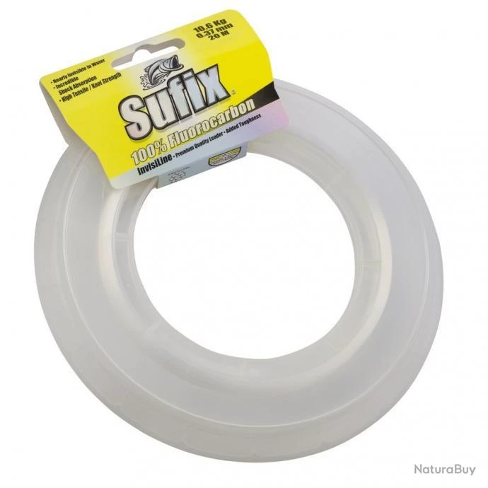 Fluorocarbone Sufix Invisiline Clear 20m Brac Ø 117/100 3 Fluorocarbone Sufix Invisiline Clear 20m Brac Ø 117/100