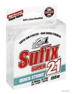 Fluorocarbone Sufix Super 21 Clear 150m Ø 18/100