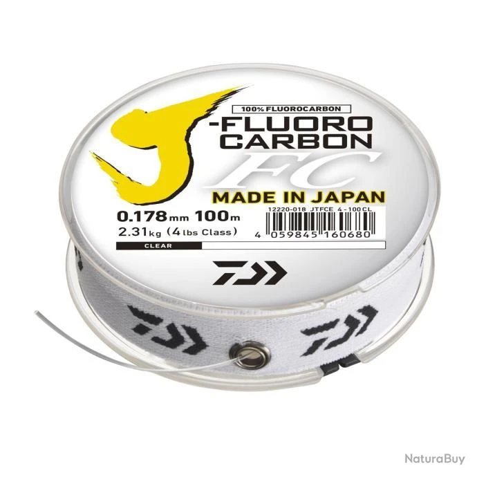 Fluorocarbone Daiwa J Fluoro 50m 22.43kg 65/100 3 Fluorocarbone Daiwa J Fluoro 50m 22.43kg 65/100