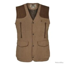 Gilet Percussion Rambouillet Marron - TAILLE L