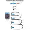 HAMECONS DROITS TÊTE PLOMBÉE 90° FLASHMER 4/0 -Magasin De Matériel De Pêche 00001 HAMECONS DROITS TeTE PLOMBeE 90 FLASHMER 4 0