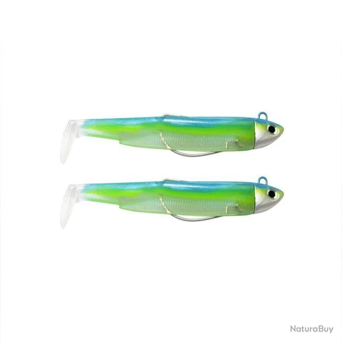 Leurre Souple Fiiish Double Combo Search Black Minnow 9Cm - 8G 3 Leurre Souple Fiiish Double Combo Search Black Minnow 9Cm - 8G