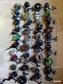 Vintage Lot De 40 Moulinets