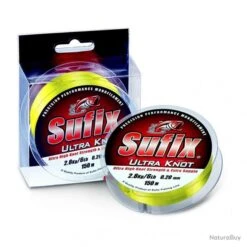 Nylon Sufix Ultra Knot 1/4lb O.yellow Ø 33/100