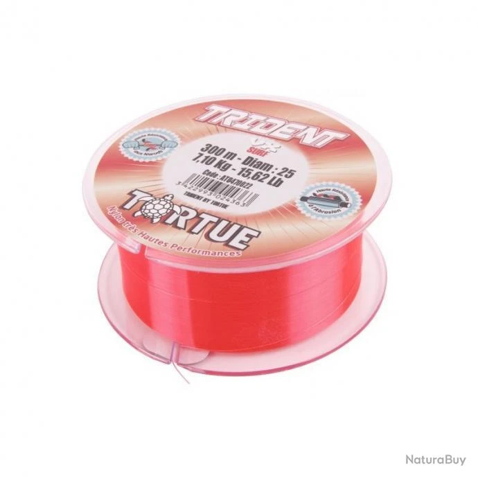 Nylon Tortue Trident Vx Surf 300m Ø 30/100 3 Nylon Tortue Trident Vx Surf 300m Ø 30/100