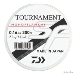Nylon Daiwa Tournament SF 300m Gris Clair 33/100 9,0 Kg