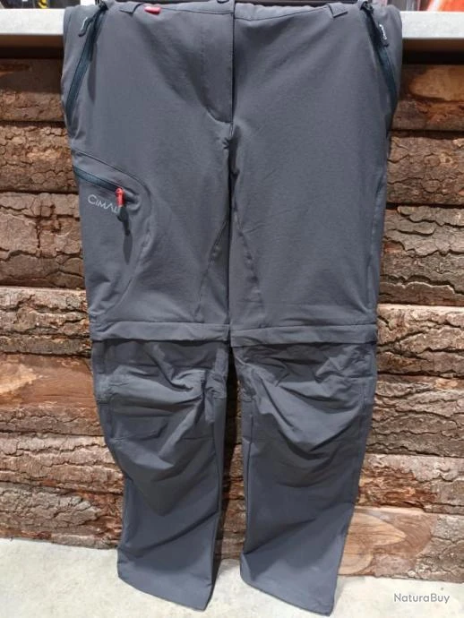 PANTALON FEMME CIMALP ALCOVE GRIS 3 PANTALON FEMME CIMALP ALCOVE GRIS