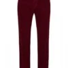 PANTALON SUNWILL VELOURS ROUGE T40