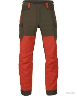 Härkila Pantalon Wildboar Pro (Couleur: Orange/Olive, Taille: 60)
