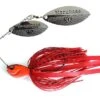 Spinner - Bait Megabass Sv-3 3/4 Double Willow FIRE RED -Magasin De Matériel De Pêche 00001 Spinner Bait Megabass Sv 3 3 4 Double Willow FIRE RED