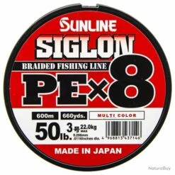 Sunline Siglon PEX8 Muticolore 50lb 600m