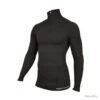TEE SHIRT / SOUS-VETEMENT THERMIQUE TECHNICAL LINE NOIR COL ZIPPE MANCHES LONGUES SUMMIT OUTDOOR