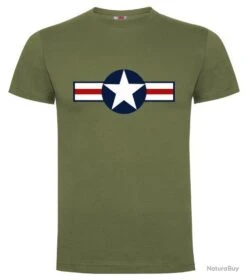 Tee Shirt Air Force Vert