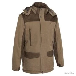VESTE DE CHASSE PERCUSSION RAMBOUILLET MARRON - TAILLE 4XL