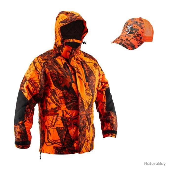 Veste De Chasse Browning XPO Pro RF Blaze Casquette Digiblaze Offerte ! Pack Spécial Ouverture S Cam 3 Veste De Chasse Browning XPO Pro RF Blaze Casquette Digiblaze Offerte ! Pack Spécial Ouverture S Cam