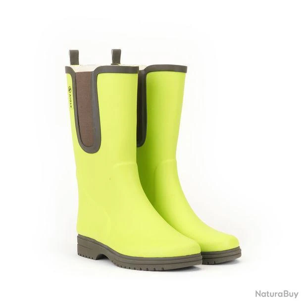 Botte Femme AIGLE EGOA KIWI/KAKI P41 34484 4 Botte Femme AIGLE EGOA KIWI/KAKI P41 34484 – Image 2