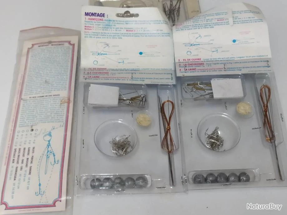 Lot De 16 Montures à Poisson Mort N°1 4 Lot De 16 Montures à Poisson Mort N°1 – Image 2