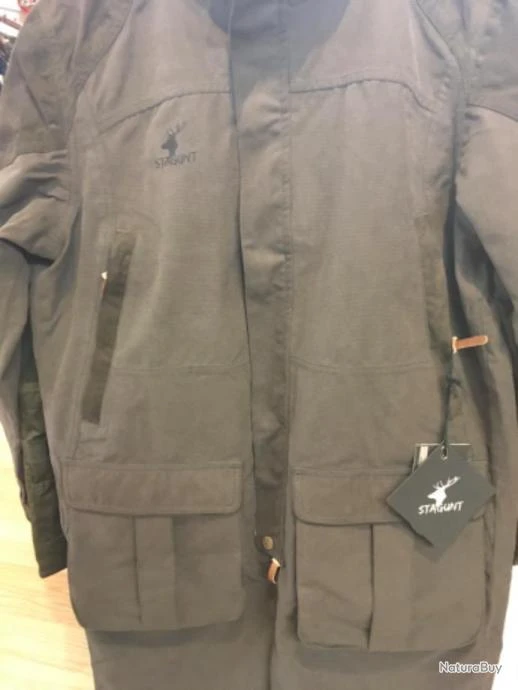 Manteau Long De Pluie STAGUNT HIGHLAND JACKET (avec Gilet Orange Inclus) Neuf En Taille XL – Image 2