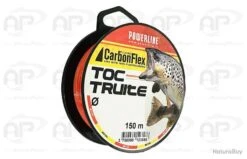 Powerline Fluoro Carbon Flex Toc Truite Bi Color Orange - Jaune 150 M 1,85kg 12.8