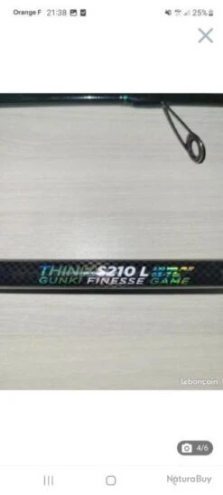 Canne A Pêche Gunki -Magasin De Matériel De Pêche 00003 Canne a peche gunki