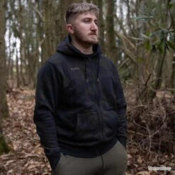 Avid Carp Distortion Camo Zip Hoodie -Magasin De Matériel De Pêche 00003 Distortion Camo Zip Hoodie M