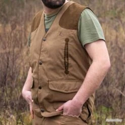Gilet De Chasse Percussion Rambouillet Original 4XL (Taille 7) -Magasin De Matériel De Pêche 00003 Gilet Percussion Rambouillet Original 4XL Taille 7