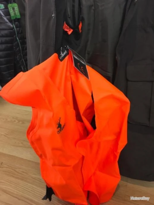 Manteau Long De Pluie STAGUNT HIGHLAND JACKET (avec Gilet Orange Inclus) Neuf En Taille XL – Image 3