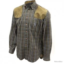 Chemise De Chasse Sologne En Coton Taille 1 11 Chemise De Chasse Sologne En Coton Taille 1 -Magasin De Matériel De Pêche 00004 Chemise Percussion Sologne marron Taille 1