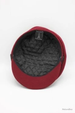 Casquette Plate De Marin Toutes Saisons (Bordeaux) -Magasin De Matériel De Pêche 00005 Casquette plate de marin toutes saisons Bordeaux