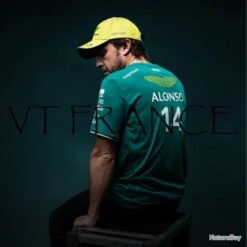 Maillot ASTON MARTIN F1 2023 Alonso & Stroll, Couleur: Vert 14, Taille: Au Choix -Magasin De Matériel De Pêche 00005 Maillot ASTON MARTIN F1 2023 Alonso Stroll Couleur Vert 14 Taille Au Choix