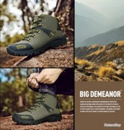 SANS PRIX DE RESERVE Chaussure Montante Chasse Randonnée Outdoor Véritable Homass 100% Waterproof -Magasin De Matériel De Pêche 00005 SANS PRIX DE RESERVE Chaussure montante chasse randonnee outdoor veritable homass 100 waterproof