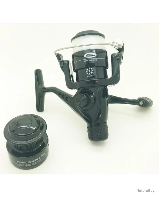 Moulinet Mitchell Truite / Carnassier Precision 2 000 RD + Garni De Nylon 8 Moulinet Mitchell Truite / Carnassier Precision 2 000 RD + Garni De Nylon – Image 6