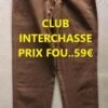 PANTALON MARRON "CLUB INTERCHASSE" FEMME LARS T 40 CIPN007-40 -Magasin De Matériel De Pêche 00006 PANTALON MARRON CLUB INTERCHASSE FEMME LARS T 40 francaise CIPN007 40