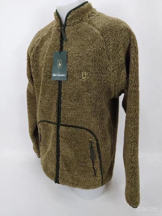 Veste De Chasse Chaude DEERHUNTER Fibre De Fourrure Pile Germania Homme Hiver Taille M 8 Veste De Chasse Chaude DEERHUNTER Fibre De Fourrure Pile Germania Homme Hiver Taille M – Image 6