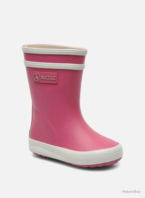 Bottes De Pluie Baby Flac AIGLE Rose 21 9 Bottes De Pluie Baby Flac AIGLE Rose 21 – Image 7