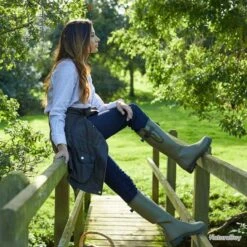 Bottes Femme Vert Vierzon Doublées Jersey LE CHAMEAU-41 -Magasin De Matériel De Pêche 00007 Bottes femme vert Vierzon doublees jersey LE CHAMEAU 41