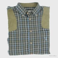 Chemise De Chasse Sologne En Coton Taille 1 14 Chemise De Chasse Sologne En Coton Taille 1 -Magasin De Matériel De Pêche 00007 Chemise Percussion Sologne marron Taille 1