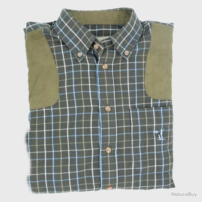 Chemise De Chasse Sologne En Coton Taille 1 8 Chemise De Chasse Sologne En Coton Taille 1 – Image 6