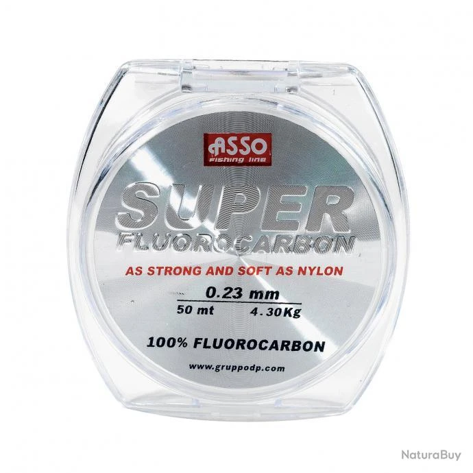 Fluorocarbone Asso "super Fluorocarbon" - Bobine De 50 M Diam. 30/100 11 Fluorocarbone Asso "super Fluorocarbon" - Bobine De 50 M Diam. 30/100 – Image 9