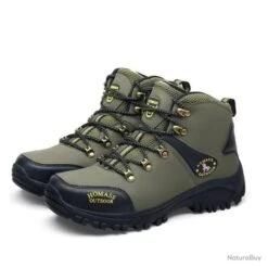 SANS PRIX DE RESERVE Chaussure Montante Chasse Randonnée Outdoor Véritable Homass 100% Waterproof -Magasin De Matériel De Pêche 00009 SANS PRIX DE RESERVE Chaussure montante chasse randonnee outdoor veritable homass 100 waterproof
