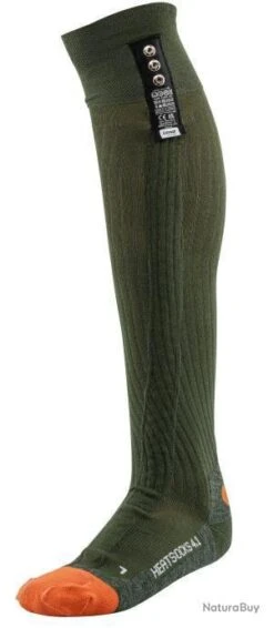 Chaussettes Chauffantes Heat STOCK 4.1 TOE CAP Et Pack Batteries - Lenz - Lenz 4.1 Green P42/44 -Magasin De Matériel De Pêche 00013 Chaussettes chauffantes Heat STOCK 4.1 TOE CAP et pack batteries Lenz Lenz 4.1 Green P42 44