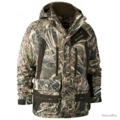 Veste Imperméable DeerHunter Muflon - Vert - Camo Roseaux / 2XL