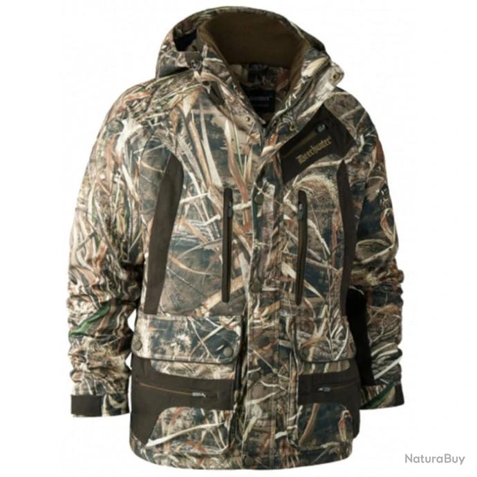 Veste Imperméable DeerHunter Muflon - Vert - Camo Roseaux / 2XL 3 Veste Imperméable DeerHunter Muflon - Vert - Camo Roseaux / 2XL