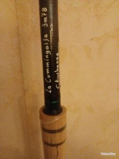 Canne Toc Fil Intérieur Artisanale -Magasin De Matériel De Pêche 00014 Canne Toc Fil Interieur Artisanale