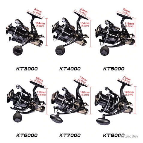 Moulinet De Pêche Carnassiers, Mer, Surfcasting 8000 M4 7 Moulinet De Pêche Carnassiers, Mer, Surfcasting 8000 M4 – Image 5