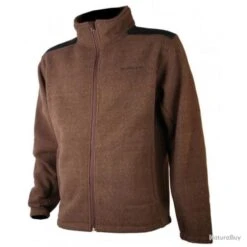 Veste De Chasse Polaire Somlys Sherpa Fin De Série Marron