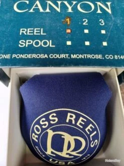 Moulinet Mouche ROSS CANYON N°1 (made In USA).Jamais Servi. Noir Anodisé. Large Arbor. Soie 0 à 3. -Magasin De Matériel De Pêche 00029 Moulinet mouche ROSS CANYON N 1 made in USA .Jamais servi. Noir anodise. Large arbor. Soie 0 a 3